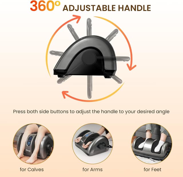Thumbnail 2 de TISSCARE Fußmassagegerät Shiatsu Bein und Wadenmassagegerät