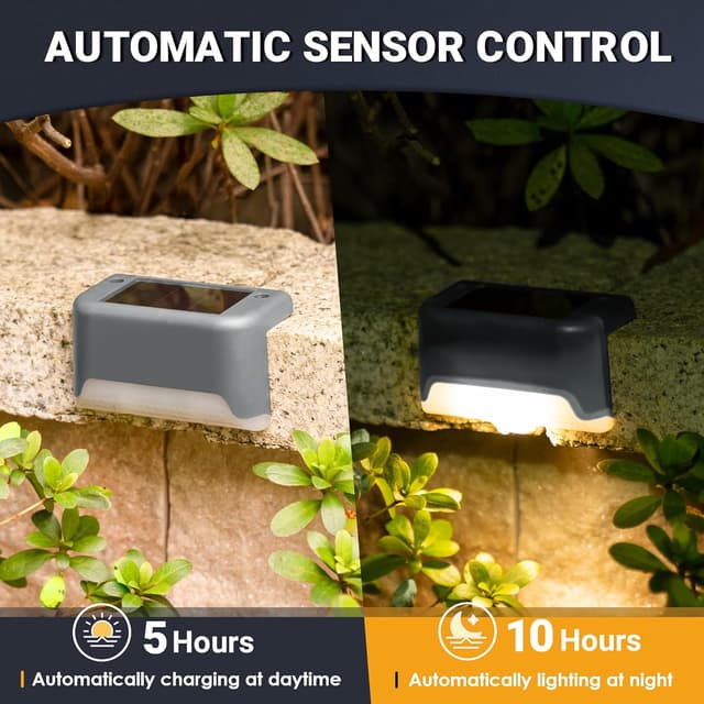 Detalle 2 de GIGALUMI Luces Solares para Exteriores Pack de 8🎇