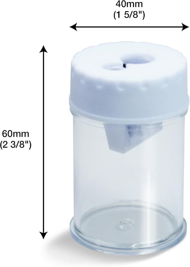 Detalle de Rapesco R34DCDB2 taille‑crayon 6–8 mm ✏