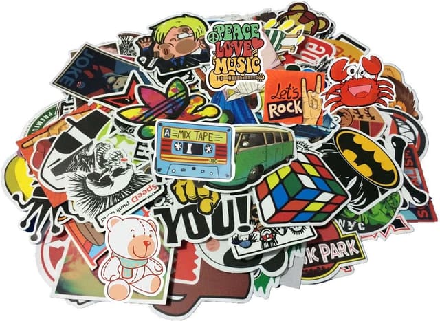 Imagen de Cool Random Stickers Pack, 55 to 500 en OfertitasTOP