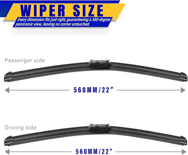 Detalle 2 de GMC Sierra Silverado Wiper Blades 22in Set