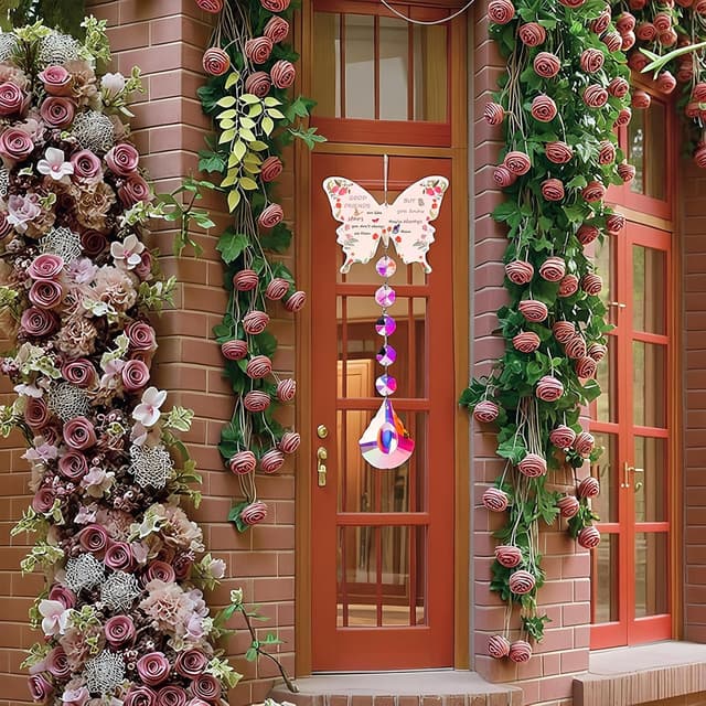 Detalle de Bomesy butterfly crystal suncatcher friendship gift set with box & cards