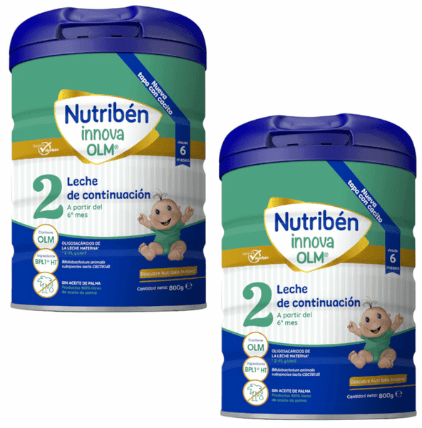 Detalle de Nutribén Innova 2 Leche de Continuación 2x800g