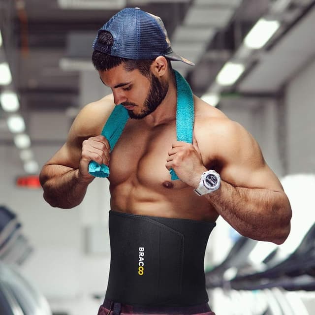 Detalle de Bracoo Bauchweggürtel SE22: Fitnessgürtel