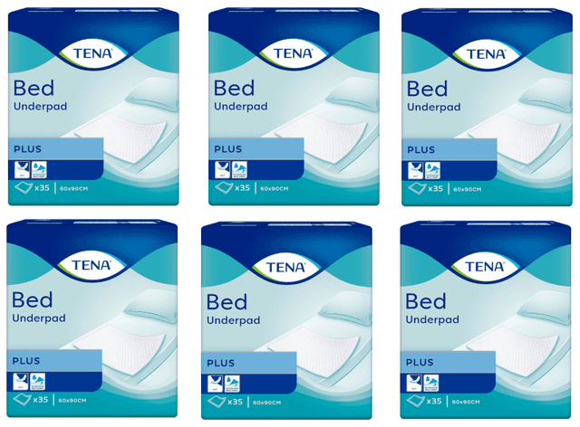 Detalle de TENA Bed Plus 60x90 cm pack 6