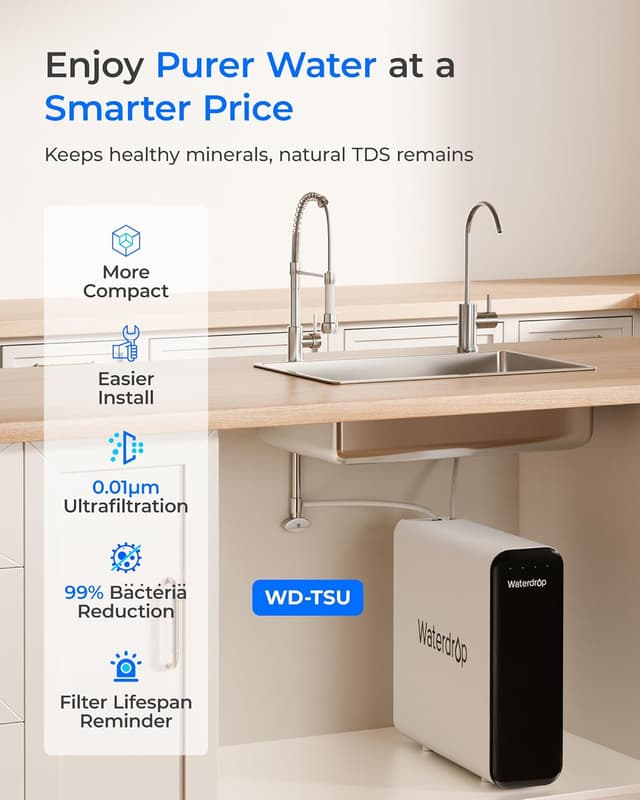 Thumbnail 1 de Waterdrop TSU 0,01 μm sistema sotto il lavandino 🚰
