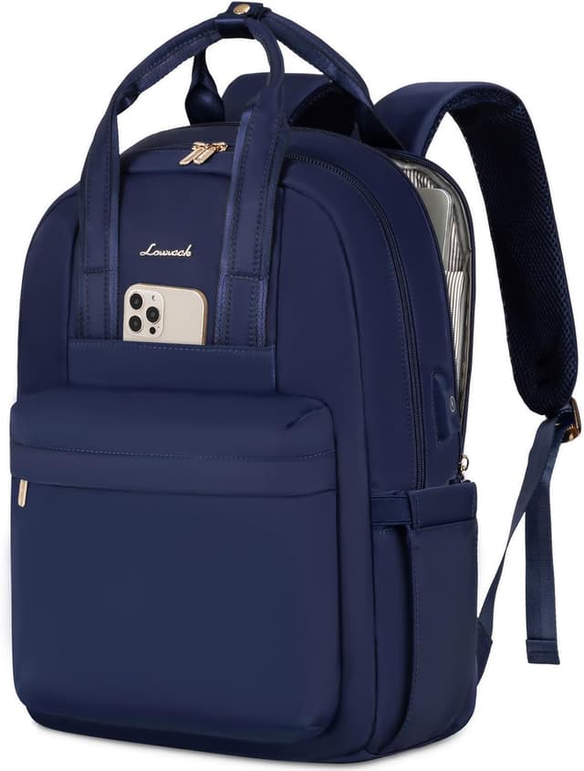 Detalle de LOVEVOOK Laptop-Rucksack 15,6 Zoll mit USB
