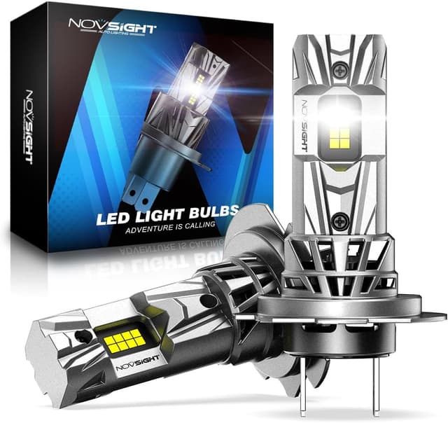 Detalle de NOVSIGHT H7 6500K LED Headlight Bulb 27,000LM