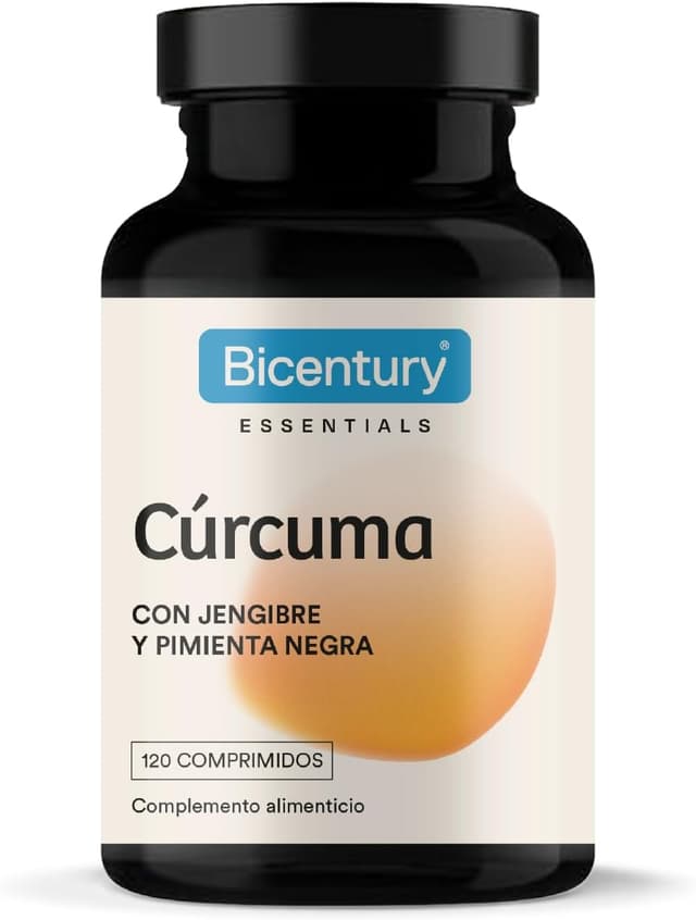 Imagen de Bicentury Cúrcuma con Jengibre y Pimienta Negra 🌿 120 Cápsulas en OfertitasTOP