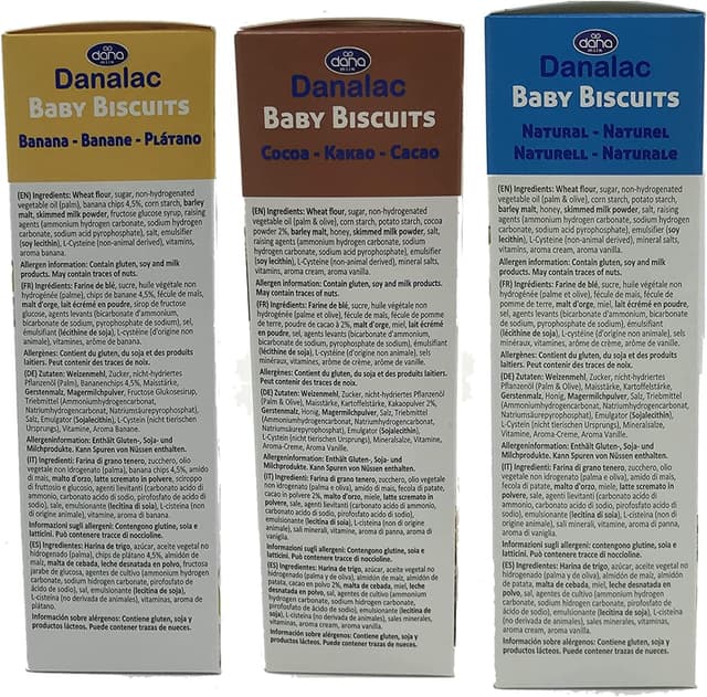 Thumbnail 4 de DANALAC Galletas bebé paquete 6 x 120 g 🍪