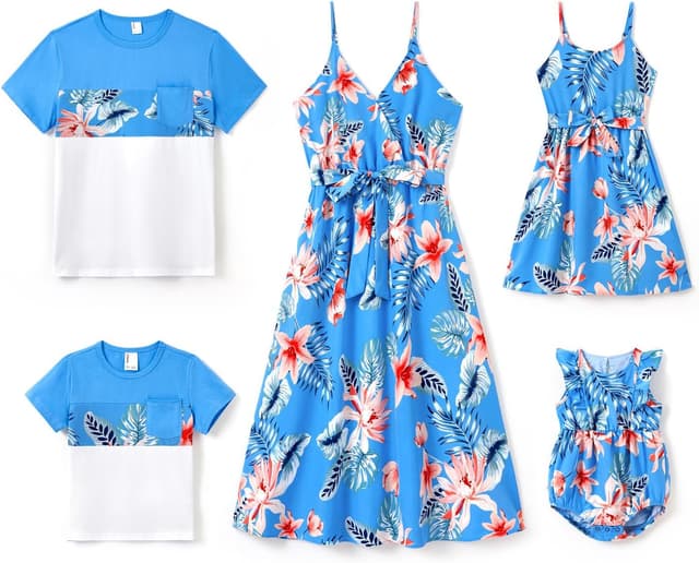 Thumbnail 6 de PATPAT Set di Vestiti Genitore-Figlio Estate