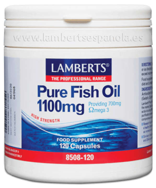 Imagen de Lamberts Aceite de Pescado Puro 1100 mg 120 cápsulas en OfertitasTOP