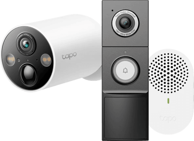 Imagen de TP-Link Tapo C425 + D235 Smart Battery & Wired Doorbell en OfertitasTOP