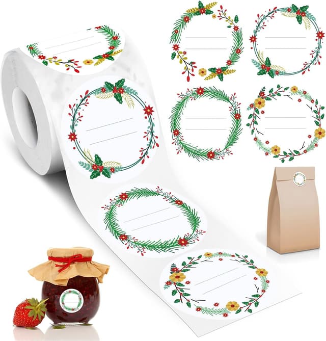 Imagen de AiQInu Etichette Adesive per Marmellate 500 pezzi en OfertitasTOP