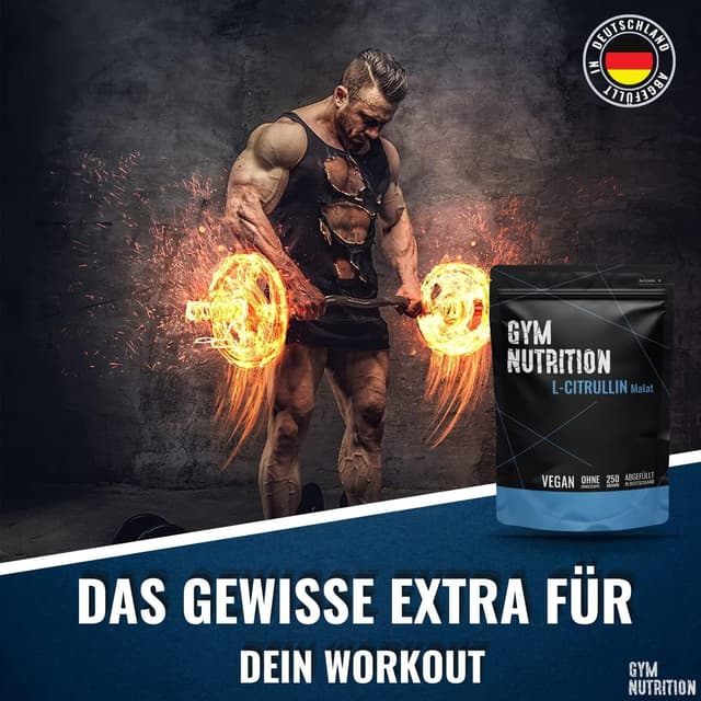 Detalle 2 de L-Citrullin Malat Pulver 2:1 250 g Aminosäure