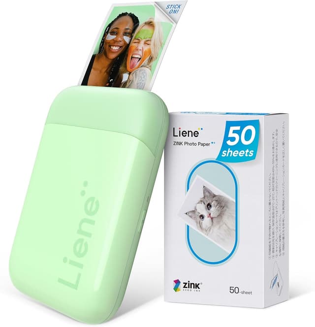 Imagen de Liene 2x3-inch mini photo printer with Bluetooth en OfertitasTOP