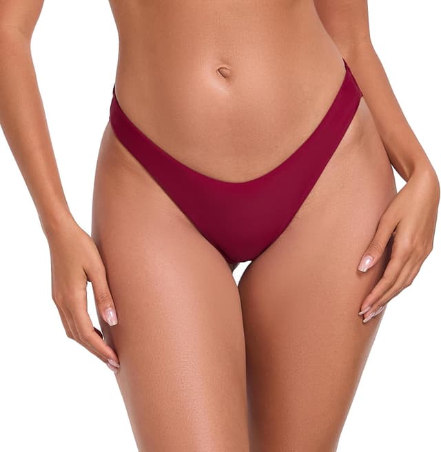 Detalle de RELLECIGA Femme bas de maillot de bain brésilien à pli