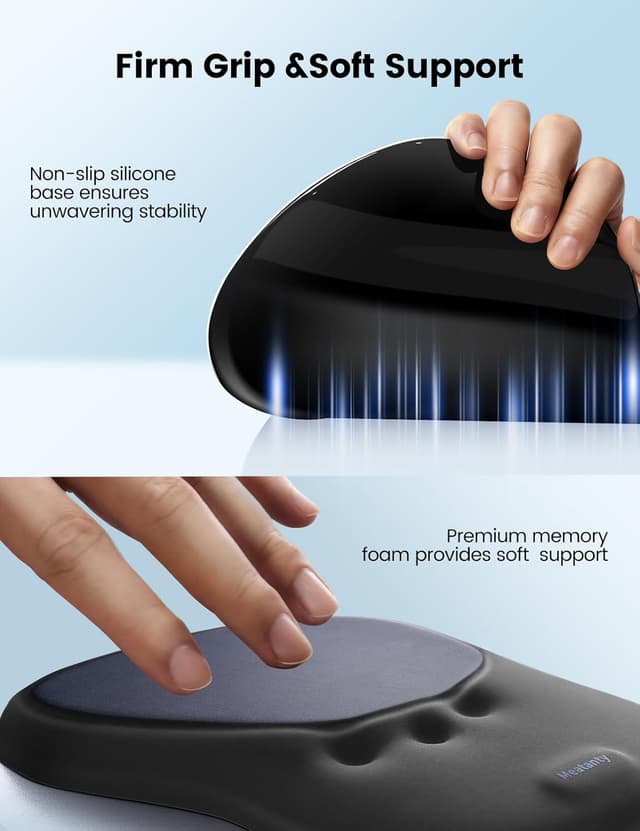 Thumbnail 2 de meatanty Tapis de souris ergonomique