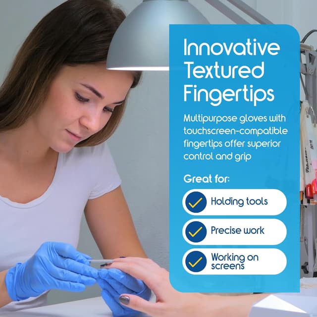 Detalle 2 de Inspire Nitrile Exam Gloves, 1000 count