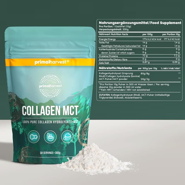 Thumbnail 1 de MCT Collagen Pulver Primal Harvest