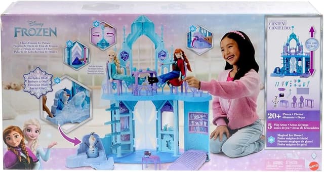 Thumbnail 5 de Mattel Disney Frozen Palacio de hielo Elsa 76 cm