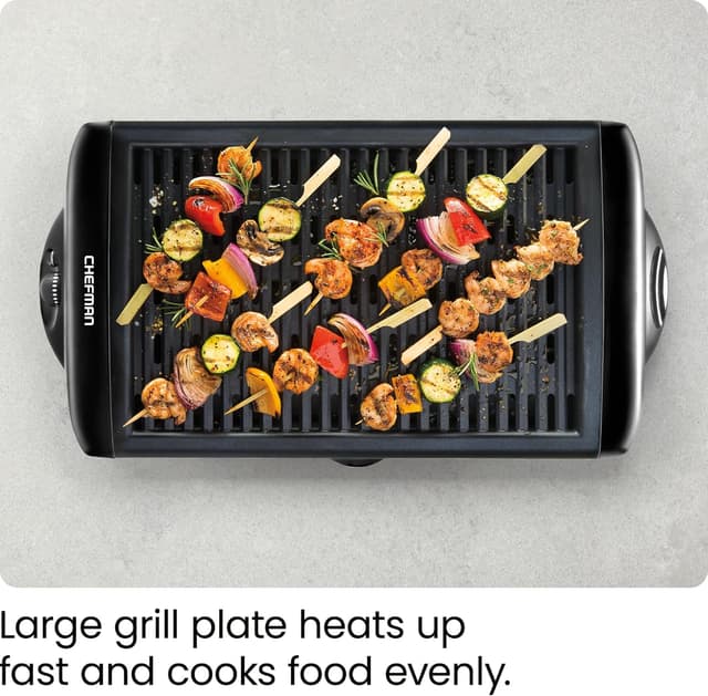 Thumbnail 4 de Chefman Electric Smokeless Indoor Grill — Adjustable Temp