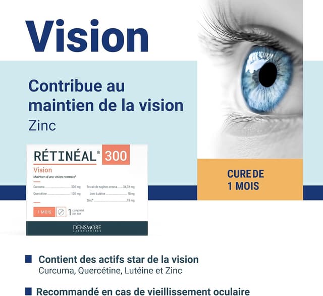 Detalle de Rétineal Densmore vision, complément zinc