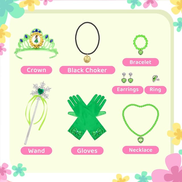 Thumbnail 4 de MELAND Princess Dress for Girls Age 3 ðŸŽ