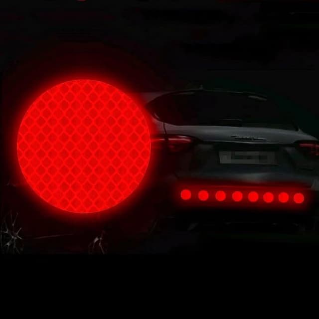 Thumbnail 2 de Yesmin 20 Pcs Red Reflective Tape