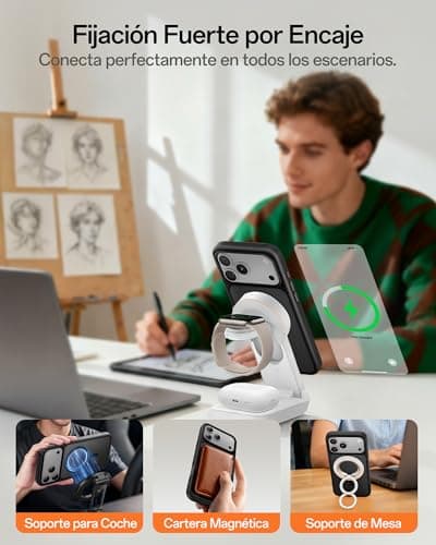 Detalle 2 de UNBREAKcable Funda magnética iPhone 17 Pro 6,3"