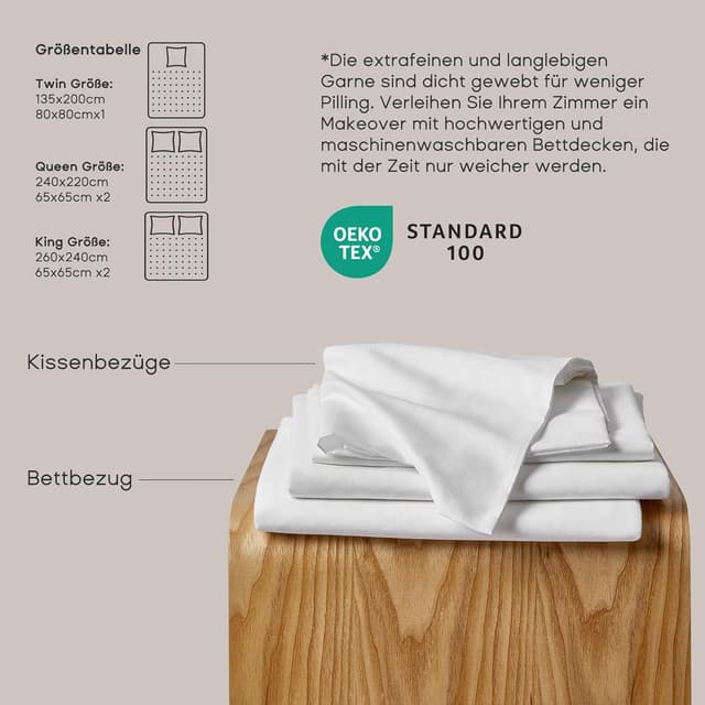 Thumbnail 6 de Sonive Funda Nórdica de Microfibra Blanco Brillante