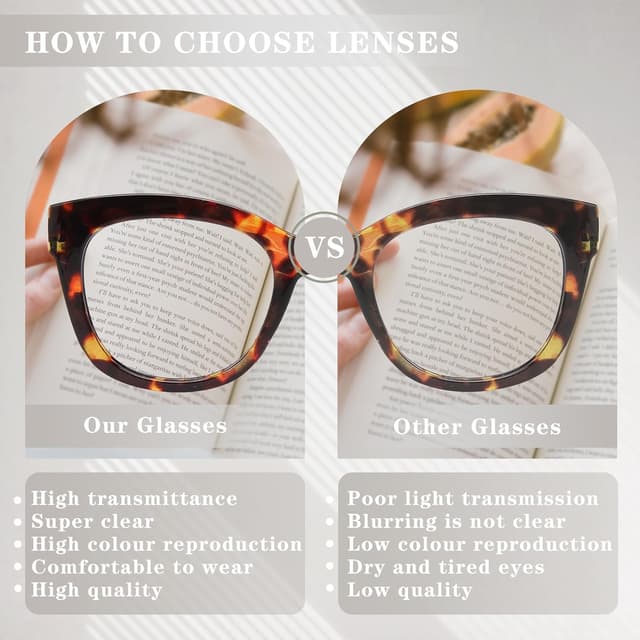 Detalle de Oversized reading glasses 3 pack