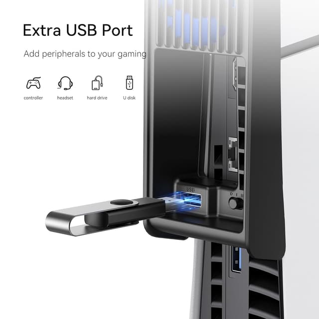 Thumbnail 5 de Lüfter für PS5 Slim 3‑Lüfter leise