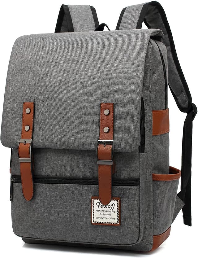 Detalle de FEWOFJ laptop backpack school bag for 15.6-inch computers (38 x 24 x 10 cm)