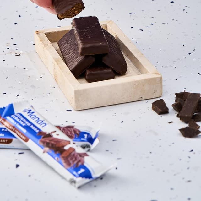 Detalle 2 de BIMANÁN BESLIM Barritas Sustitutivas Chocolate Fondant 🍫 (30 uds)