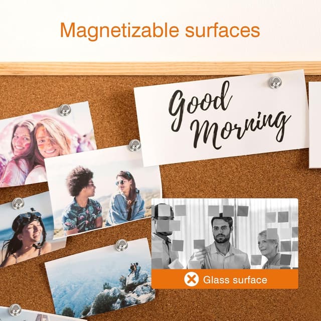 Thumbnail 2 de AiQInu 24 Magneti Neodimio 12x16 mm potente