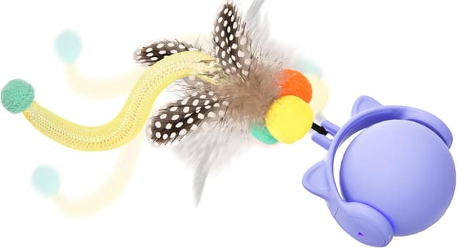 Detalle de GoldenSun Cat Toys cat ball toy 4 modes