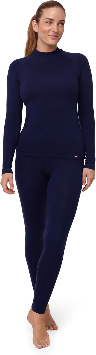 Thumbnail 6 de Danish Endurance Merino Wool Base Layer Set (250g/m²) for Women – Heavyweight Winter Ski & Snow Sports