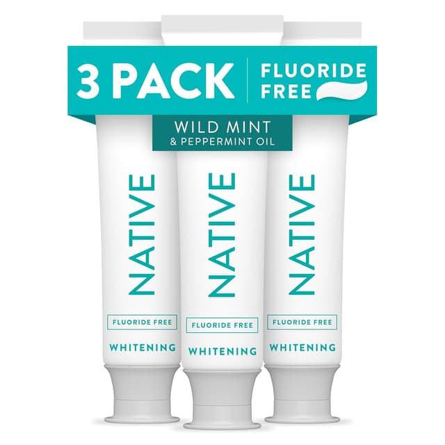 Imagen de Native Fluoride Free Toothpaste, Whitening, 4.1oz ⚙ en OfertitasTOP