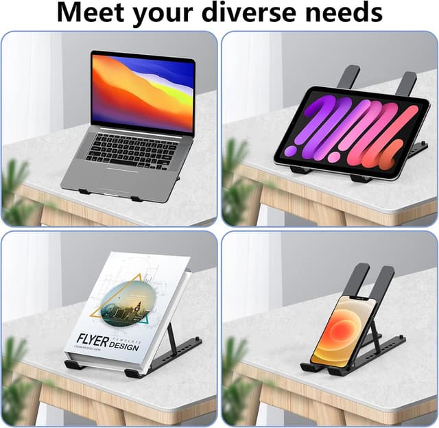 Thumbnail 5 de Tonmom Laptop Stand Adjustable for 10–15.6" laptops