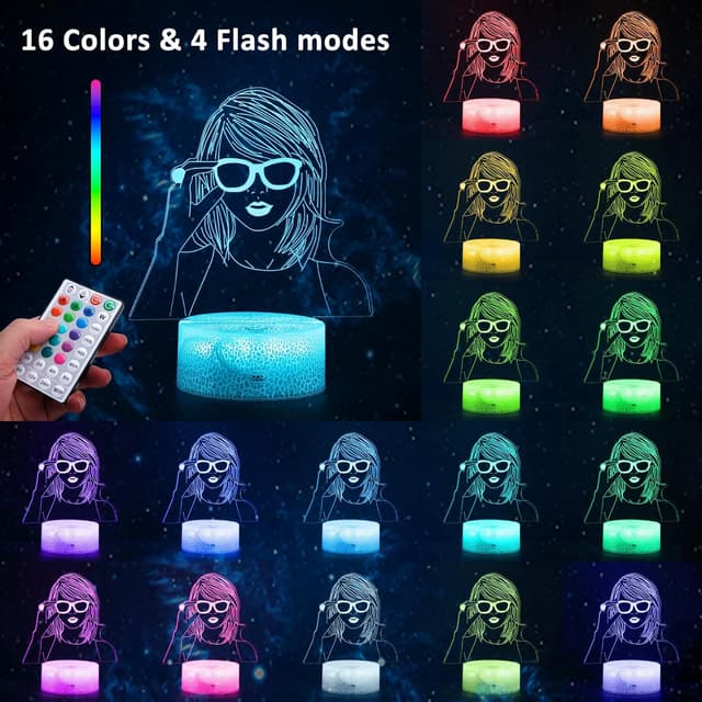 Thumbnail 3 de Hoofun TS Night Light 16 couleurs