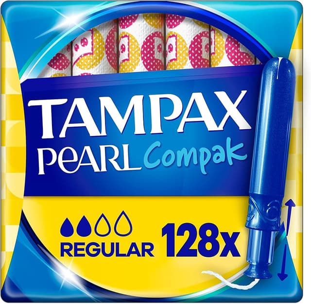 Imagen de Tampax Pearl Compak tampones 128 unidades Regular en OfertitasTOP