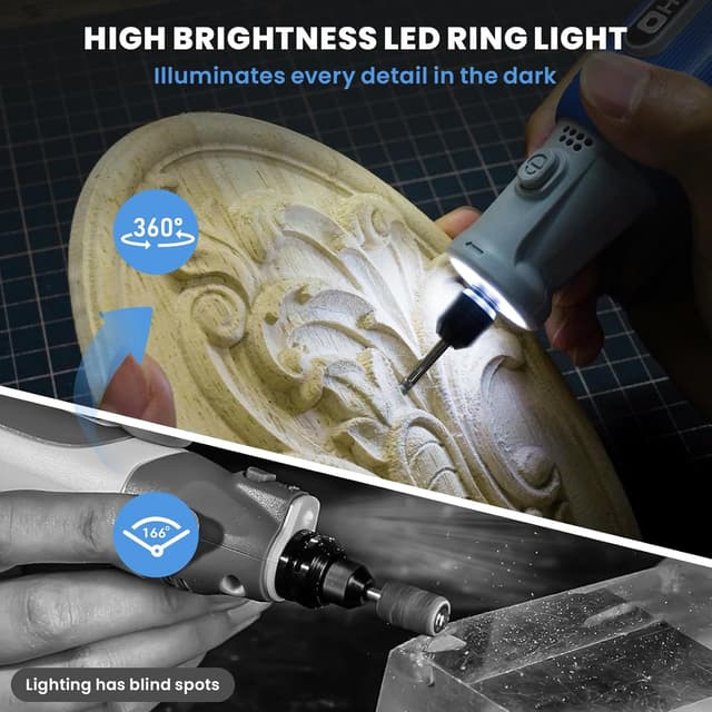 Thumbnail 5 de HARDELL 8V Cordless Rotary Tool ⚙