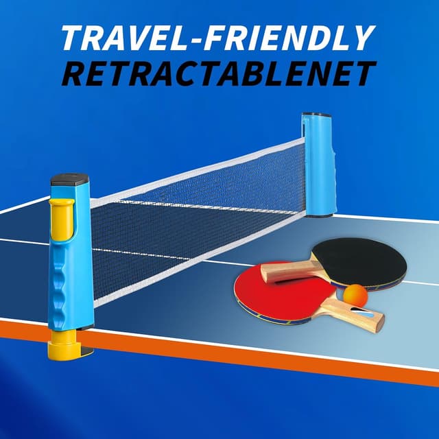 Detalle 1 de flintronic Filet Ping Pong Rétractable 170 cm