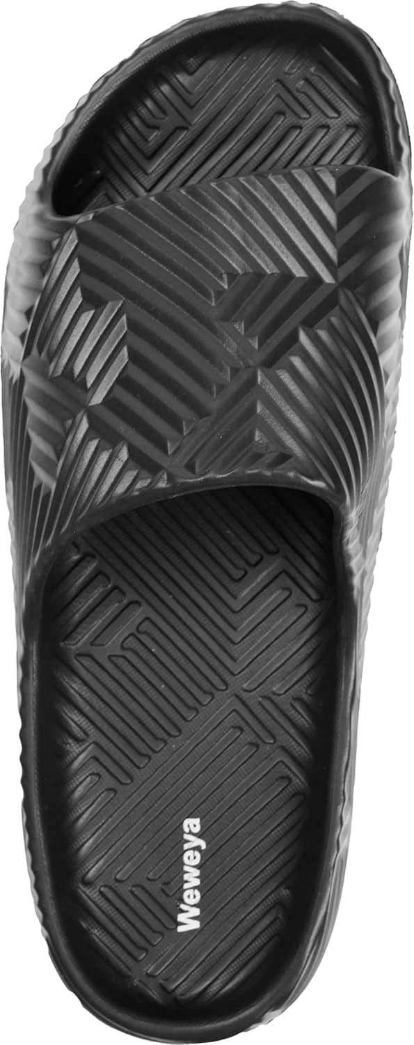 Detalle de Weweya EVA Shower Slides for Women and Men — Non-Slip Bathroom & Beach Slippers