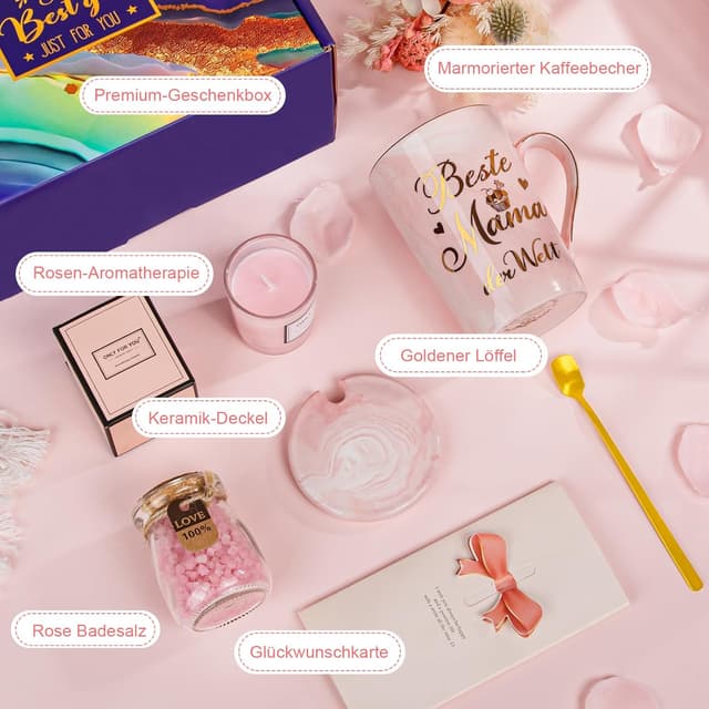 Thumbnail 3 de Rosa Mama Tasse 400ml Geschenkset