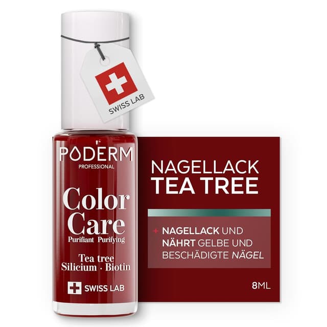 Imagen de PODERM TEEBAUM-NAGELLACK Allurarot 2-in-1 💅 en OfertitasTOP