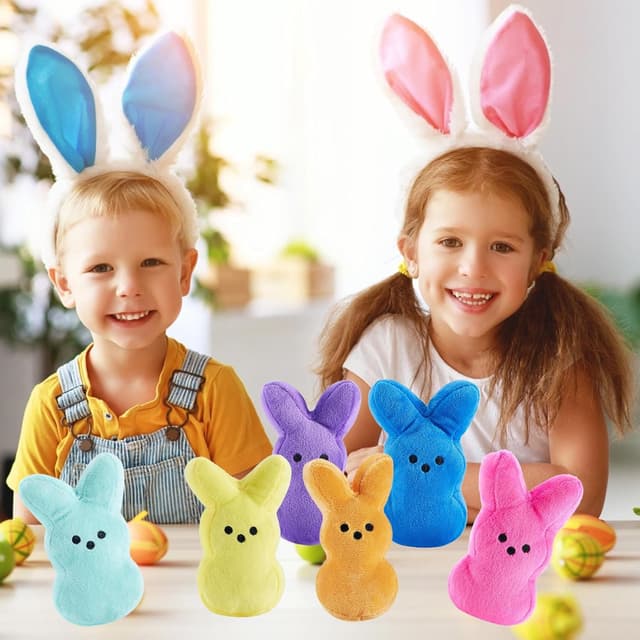 Thumbnail 5 de PERUKOYO 16PCS Easter Bunny Plush Set