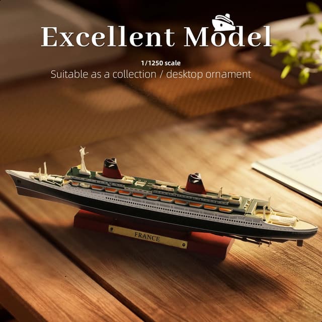 Thumbnail 5 de SEBUNAS SS France modello 1/1250 🚢