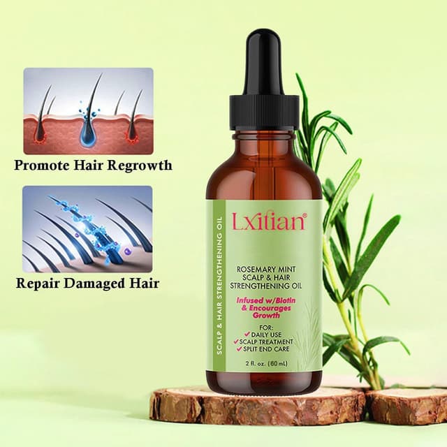 Thumbnail 2 de Organics Rosemary Mint Olio per Capelli